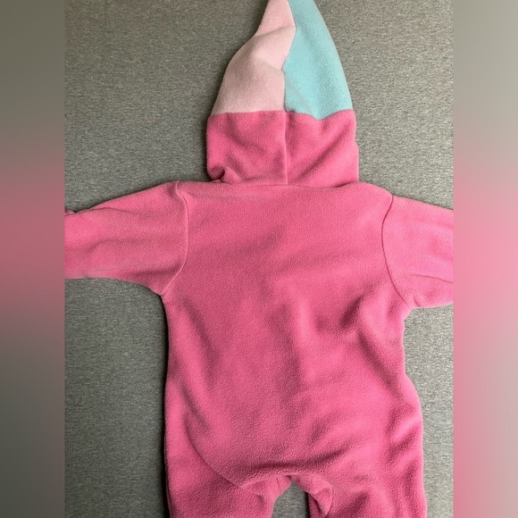 Columbia bunting suit / Fleece full body suit - Size 12 months w/ cute hood - Picture 10 of 10